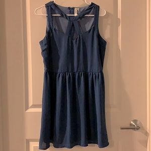 Blue party dress